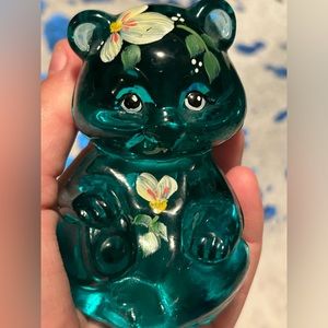 Fenton Glass Bear